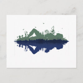 Mother Nature Inbjudan Vykort