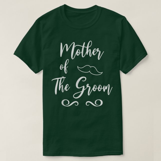 Mother of Groom & Bride Wedding Matching  T Shirt (Design framsida)