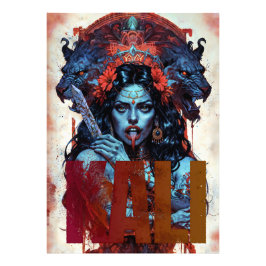 Mother of Liberation Kali Fototryck