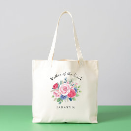 Mother of the bride, Floral design, elegant bags Tygkasse