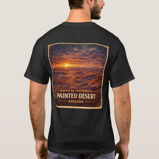 Mother Road Centennial Painted Desert Horisont T Shirt (Baksida)