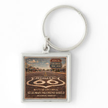 Mother Road Centennial Seligman Beläggnings Souven