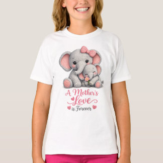 Mother’s Day Elephant Mom Art_ Mother'day special  T Shirt