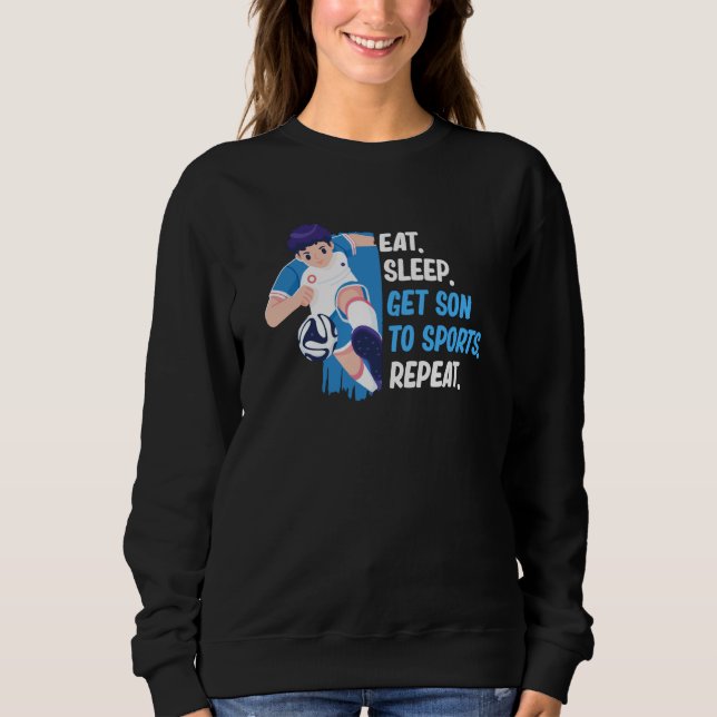 Mother Sports Mother's Day  Mommy Mom T Shirt (Framsida)