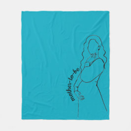 Mother-to-be Fleecefilt