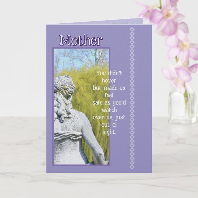 Mother Watched Over Us /HAPPY MOTHER'S DAY Kort (Orkide)