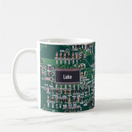 Motherboard Coff för personlig Computer Technology Kaffemugg