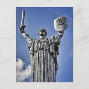 Motherland Monument, Kiev, Ukraina Vykort