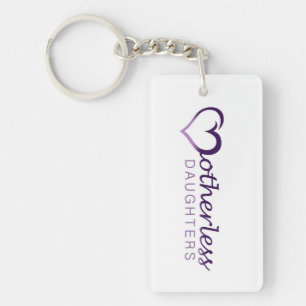 Motherless dotterlogotyp Keychain Nyckelring