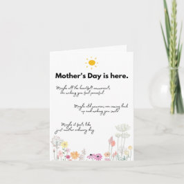 Motherless Mors dag - hur du än känner dig Kort