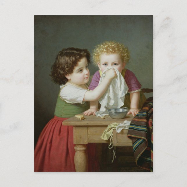 Motherly Instinct, 1872 Vykort (Framsida)
