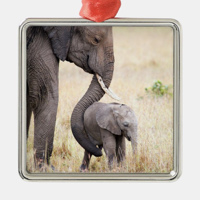 Motherly kärlek julgransprydnad metall (Framsidan)