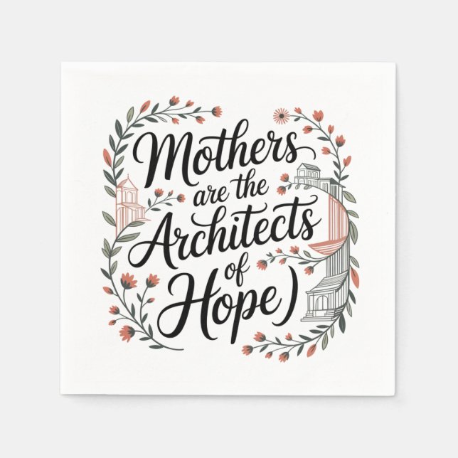 Mothers Are The Architects Of Hope Pappersservett (Framsidan)