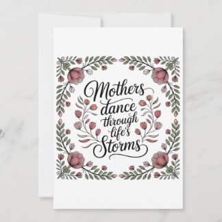 Mothers Dance Through Life's Storms Inbjudningar
