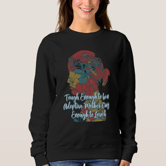 Mother's Day Adoption Parents Adopted Stepmom T Shirt (Framsida)