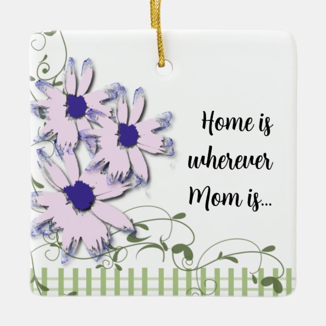 Mothers Day Flower Ornament (Framsida)