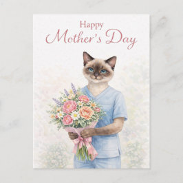 Mother's Day for Cat lovers from Nurse Vykort