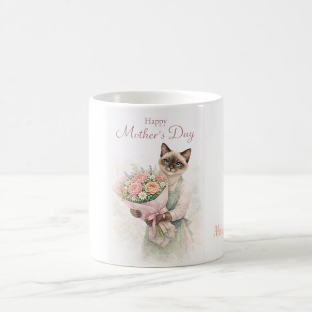 Mother's Day for Cat lovers Kaffemugg (Center)