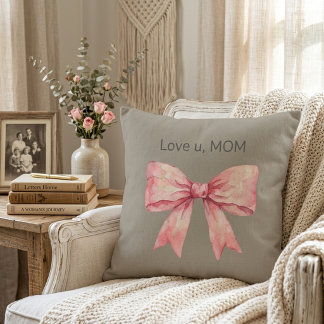 Mothers day gift softThrow Pillow love cozy  Kudde