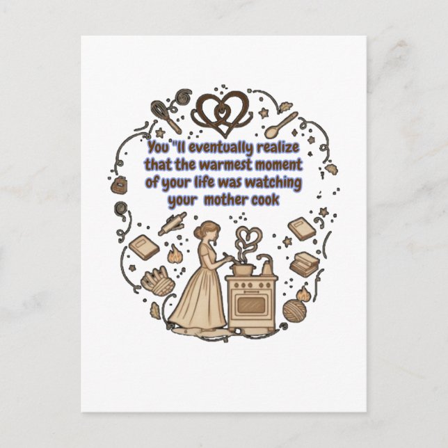 mother's day gifts vykort (Framsida)