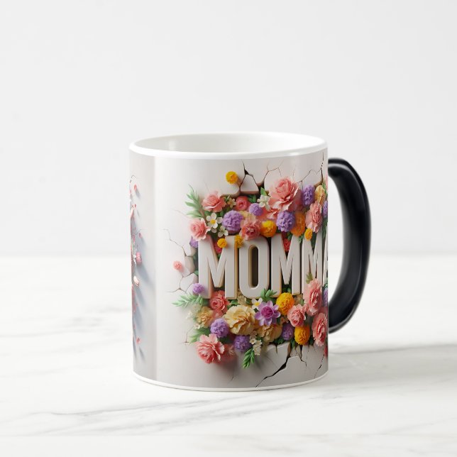 Mothers Day LOVE 3D Magisk Mugg (Framsida höger)
