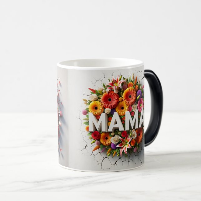 Mothers Day LOVE 3D Magisk Mugg (Framsida höger)
