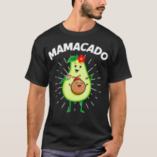 Mothers Day Pregnant Avocado Pregnancy Announcemen T Shirt