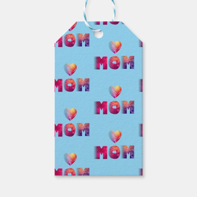 mothers day presentetikett (Framsidan)