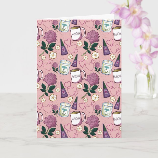 Mother's Day Rose Kort (Orkide)