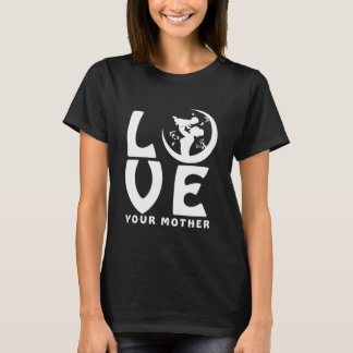 Mother's Day Shirt Mother and Child Silhouette T