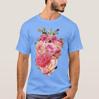 Mothers Heart Roses by Tobe Fonseca T Shirt