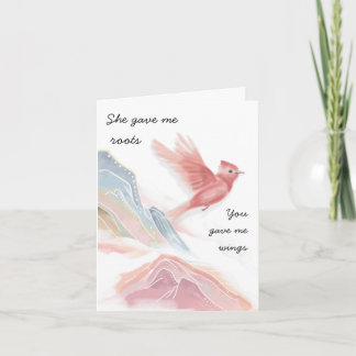 Mother's of Adoption- Adoptive Mother's Card Kort