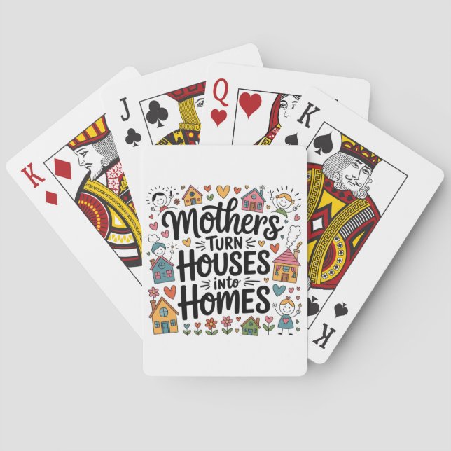 Mothers Turn Houses Into Homes Casinokort (Baksidan)