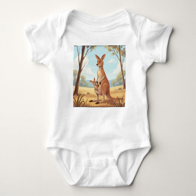 Mother's Warm Hug in the Wild T Shirt (Framsida)