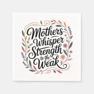 Mothers Whisper Strength To The Weak Pappersservett