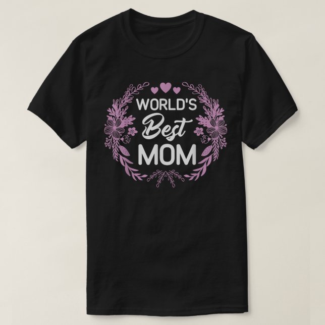 Mothersday Mamma från Son DDotter till Mamma Mammo T Shirt (Design framsida)
