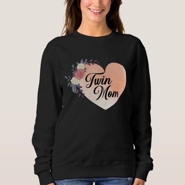 Motheru2019s Day Celebration Wife & Twin Mom Grand T Shirt (Framsida)