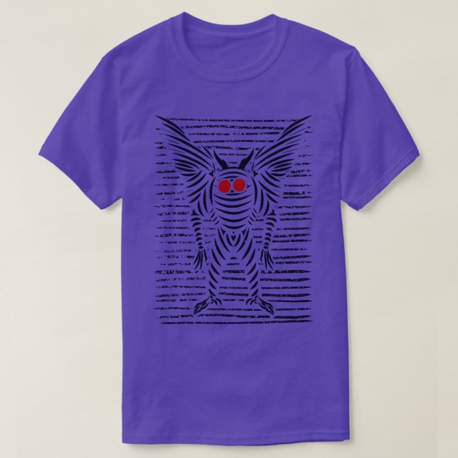 Mothman 2 t shirt (Design framsida)