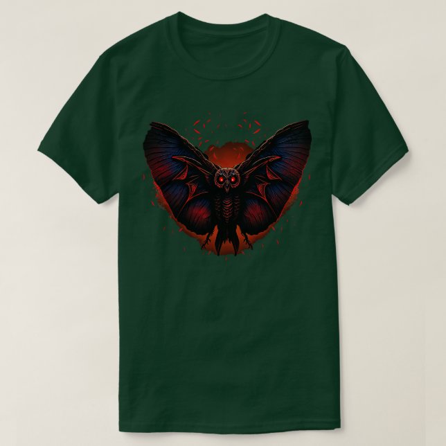 Mothman 4 t shirt (Design framsida)