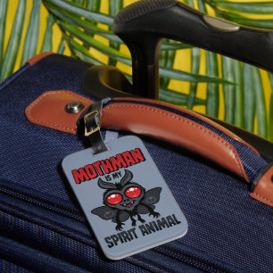 Mothman Är Min Andliga Djur Bagagebricka
