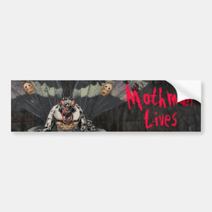 Mothman bor bildekalet bildekal