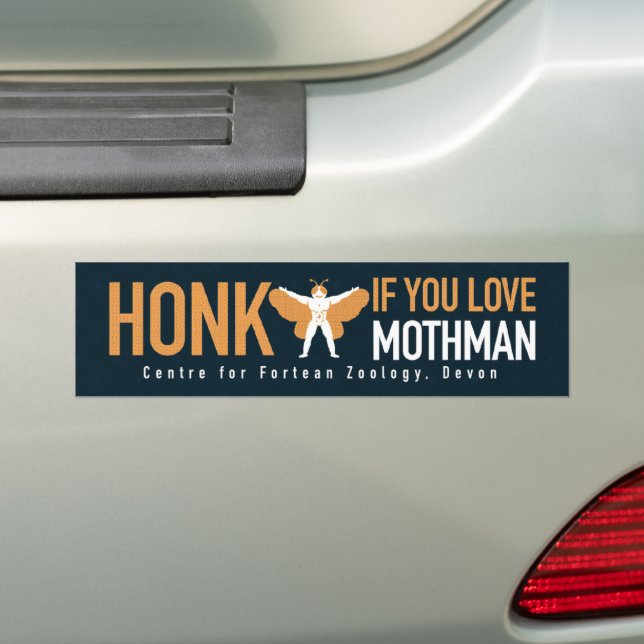 Mothman Bumper Sticker Bildekal (På Bil)