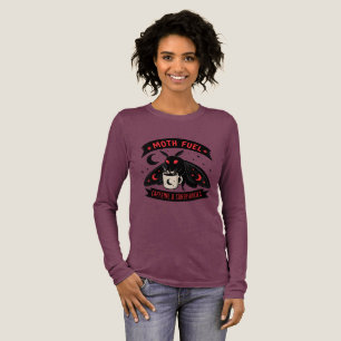Mothman Coffee Moth Bränsle Koffein och Konspirati T Shirt
