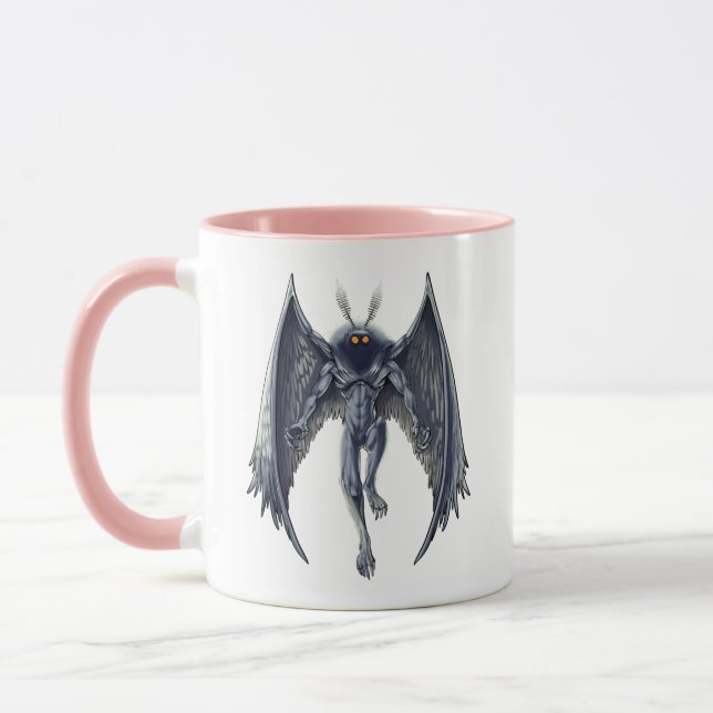 Mothman Cryptid Creature Mugg (Vänster)