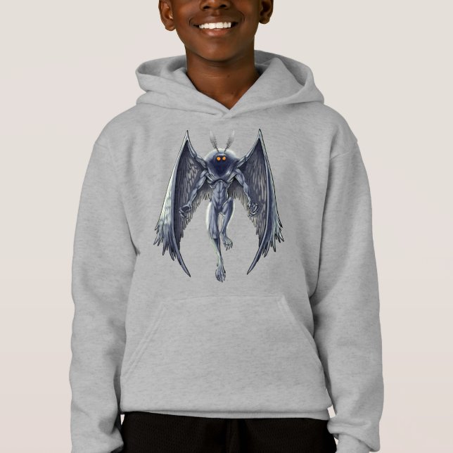 Mothman Cryptid Creature T Shirt (Framsida)