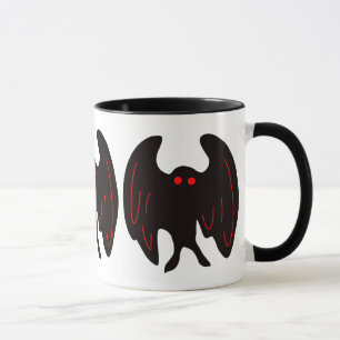 Mothman Cryptid Monster Mugg