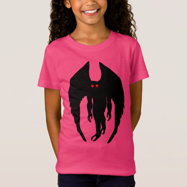 Mothman Cryptid T Shirt (Framsida)