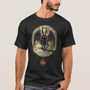 Mothman Cryptozoology Cryptid Creature Cryptozoolo T Shirt