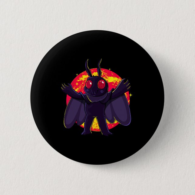 Mothman Cute Cryptid Creatures Point Pleasant Wv R Knapp (Framsida)