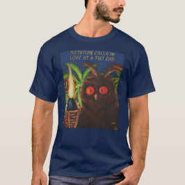 Mothman Falls i Kärlek vid Tiki Pub T Shirt